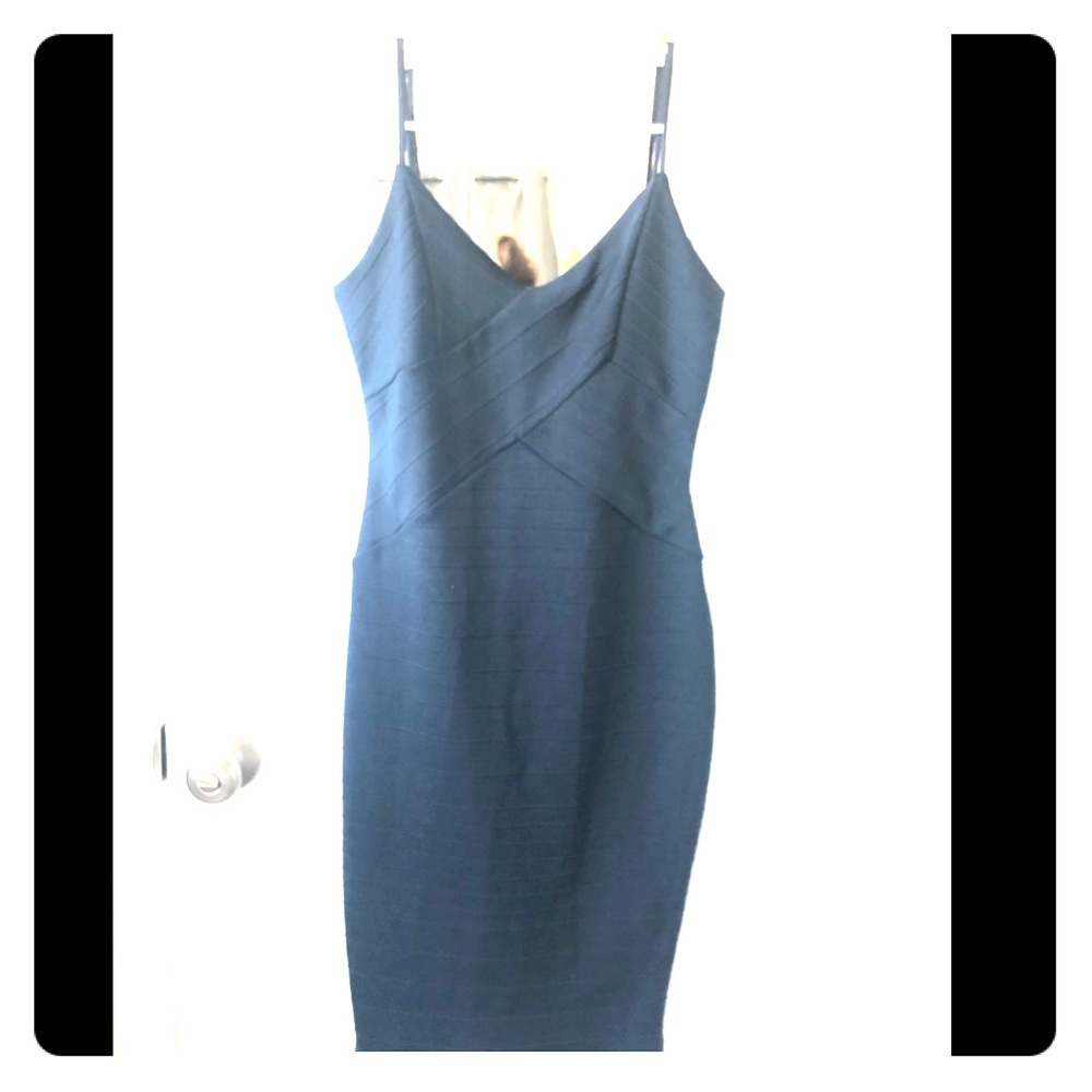 Navy Blue Skimpy Cocktail Dress